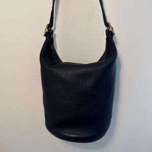 Vintage Coach 9085 Duffle Sac in Black